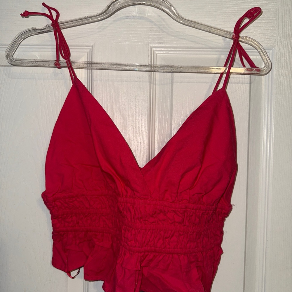 SIM & SAM Pink Tank Top